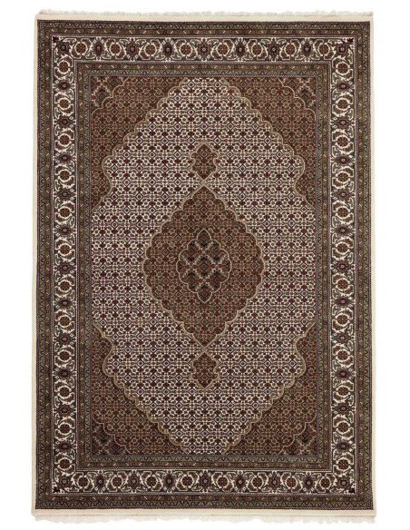 Hand made rug Tabriz Indi India cm.188x273