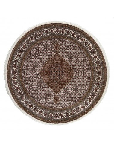 Hand made rug Tabriz Indi India cm.250x250