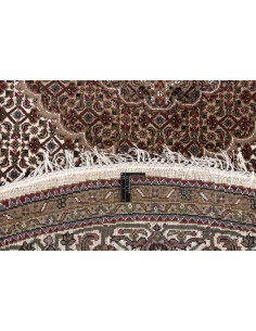Hand made rug Tabriz Indi India cm.199x199 2