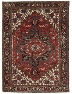 Hand made rug Heriz Persia cm.224x307