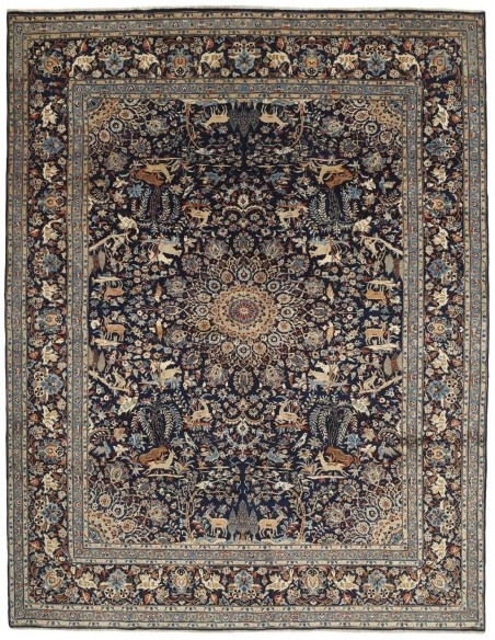 Hand made rug Kashmar Persia cm.305x395