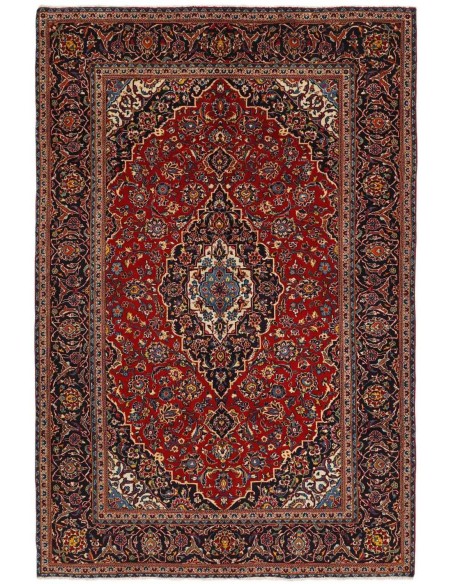 Hand made rug Keshan Persia cm.197x293