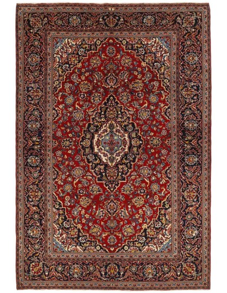 Hand made rug Keshan Persia cm.207x302