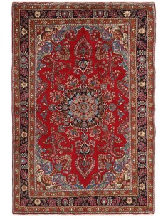 Hand made rug Mashad Persia cm.198x295