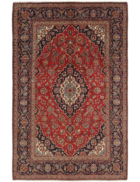 Hand made rug Keshan Persia cm.197x298