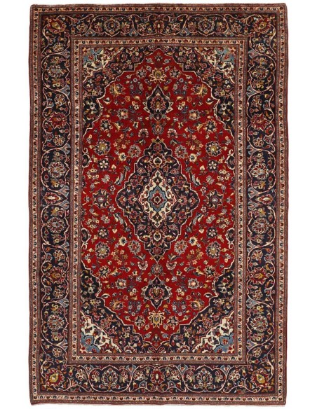 Hand made rug Keshan Persia cm.198x304