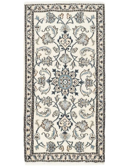 Hand made rug Nain Kashmar Persia cm.71x141
