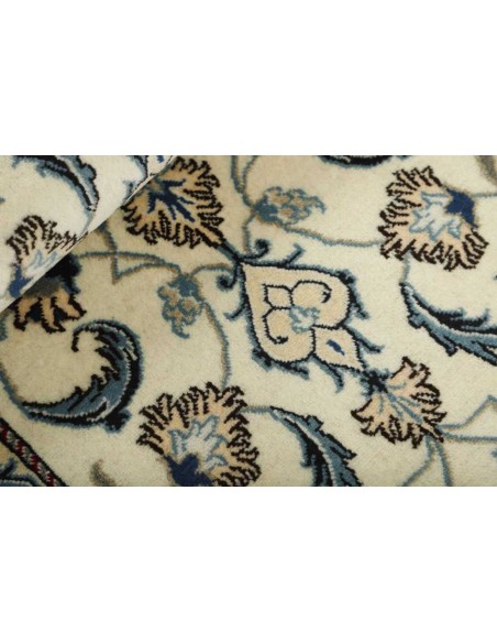 Hand made rug Nain Kashmar Persia cm.69x145