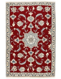 Hand made rug Nain Kashmar Persia cm.90x135