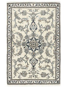Hand made rug Nain Kashmar Persia cm.87x135