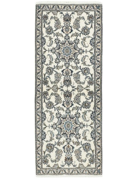 Hand made rug Nain Kashmar Persia cm.75x191