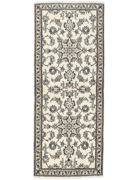 Hand made rug Nain Kashmar Persia cm.79x193