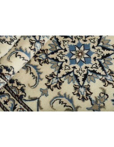 Hand made rug Nain Kashmar Persia cm.78x198