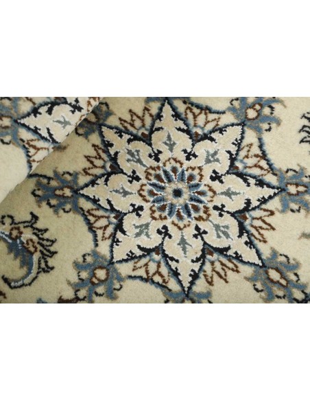 Hand made rug Nain Kashmar Persia cm.77x195