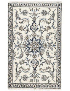 Hand made rug Nain Kashmar Persia cm.87x140