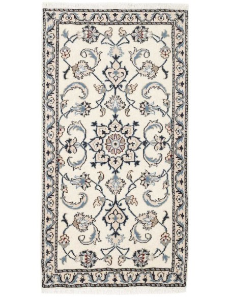 Hand made rug Nain Kashmar Persia cm.69x136
