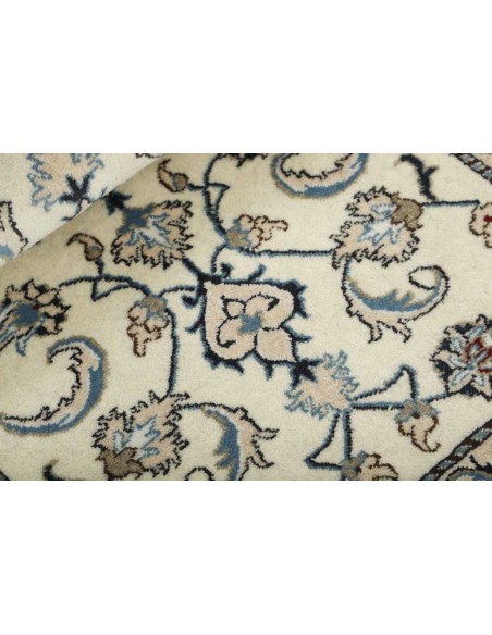 Hand made rug Nain Kashmar Persia cm.69x136