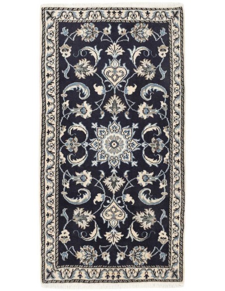 Hand made rug Nain Kashmar Persia cm.71x138