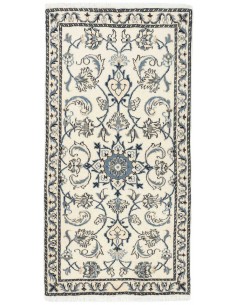 Hand made rug Nain Kashmar Persia cm.69x132