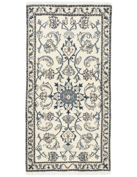 Hand made rug Nain Kashmar Persia cm.69x132