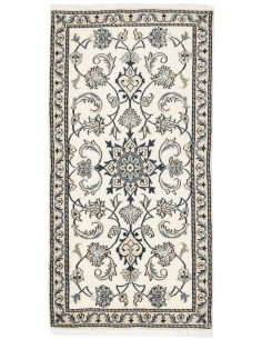Hand made rug Nain Kashmar Persia cm.68x137