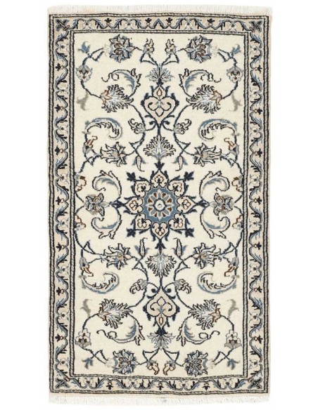 Hand made rug Nain Kashmar Persia cm.72x131