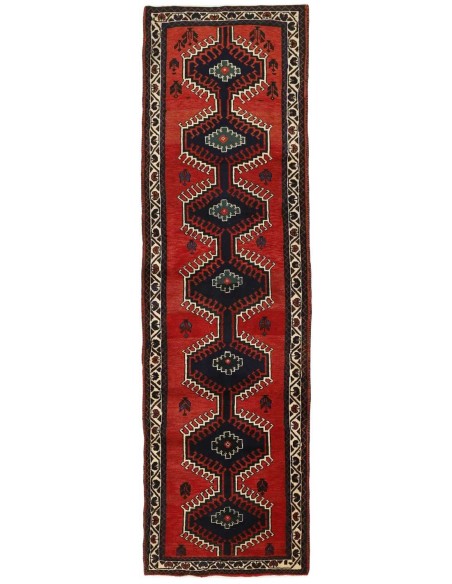 Hand made rug Shiraz Persia cm.84x297