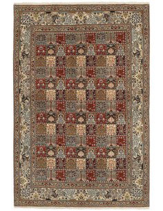 Hand made rug Moud Garden Persia cm.197x291