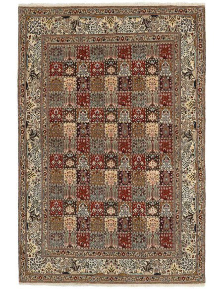 Hand made rug Moud Garden Persia cm.197x291