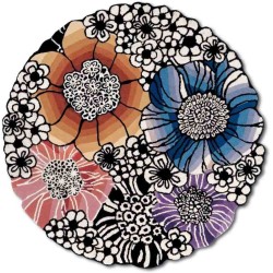 TAPPETO SATURNIA MISSONI T159 ROTONDO CM.150X150