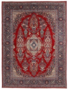 Hand made rug Mashad Persia cm.247x333