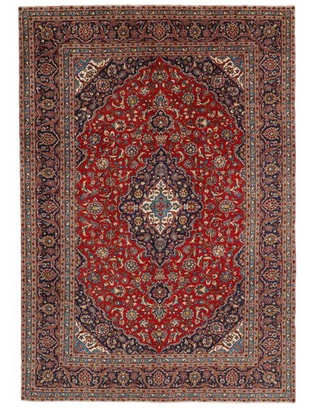 Hand made rug Keshan Persia cm.251x352