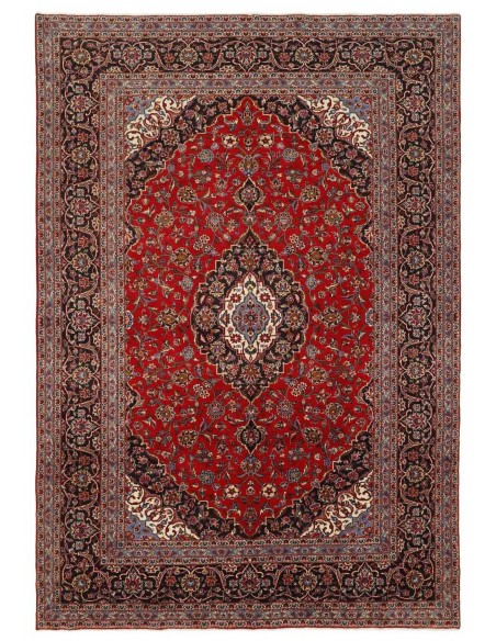 Hand made rug Keshan Persia cm.242x348