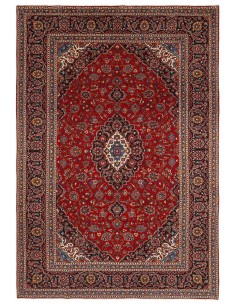Hand made rug Keshan Persia cm.243x351