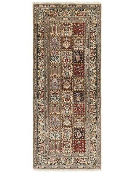 Hand made rug Moud Garden Persia cm.84x197
