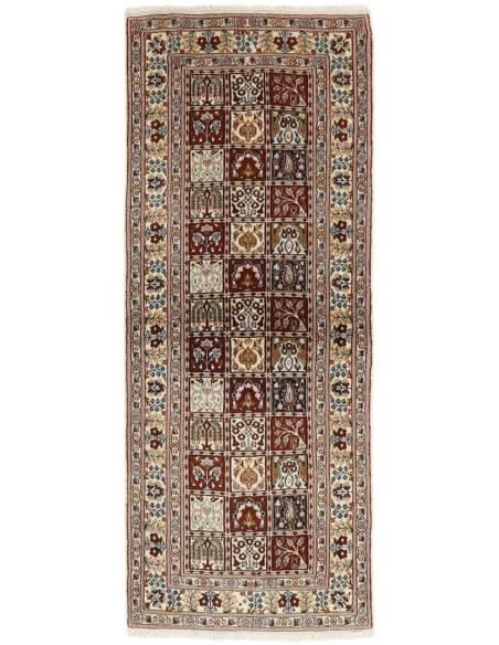 Hand made rug Moud Garden Persia cm.77x194