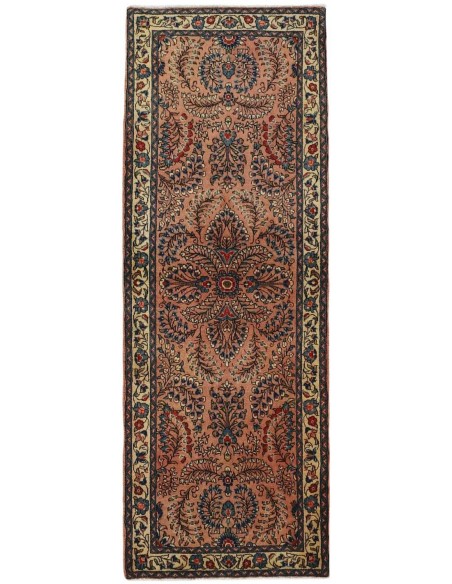 Hand made rug Sarough Persia cm.77x218