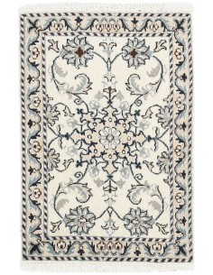 Hand made rug Nain Kashmar Persia cm.56x81