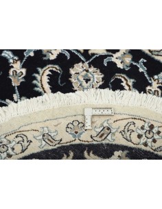Hand made rug Nain Kashmar Persia cm.100x100 2