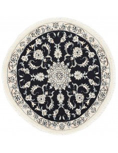 Hand made rug Nain Kashmar Persia cm.100x100