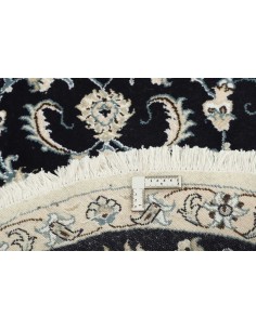 Hand made rug Nain Kashmar Persia cm.100x100 2