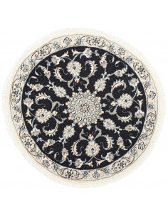 Hand made rug Nain Kashmar Persia cm.100x100