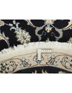 Hand made rug Nain Kashmar Persia cm.100x100 2