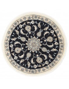 Hand made rug Nain Kashmar Persia cm.100x100