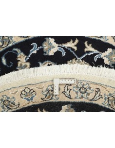 Hand made rug Nain Kashmar Persia cm.100x100 2
