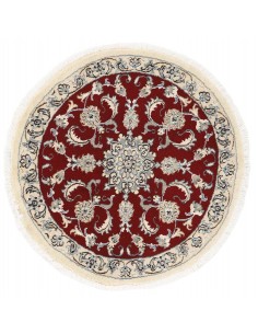 Hand made rug Nain Kashmar Persia cm.100x100