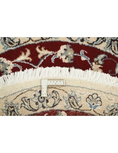 Hand made rug Nain Kashmar Persia cm.100x100 2