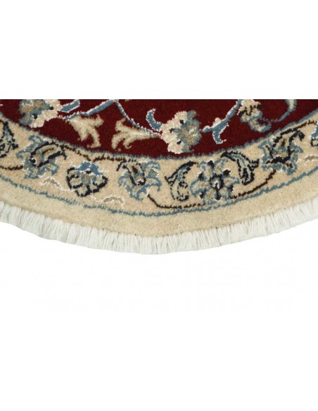 Hand made rug Nain Kashmar Persia cm.100x100