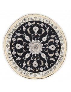 Hand made rug Nain Kashmar Persia cm.100x100