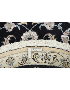 Hand made rug Nain Kashmar Persia cm.100x100 2